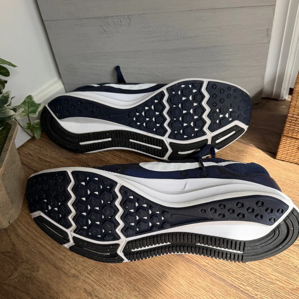 Nike Ladies Navy Blue Size 8 Downshifter 7 Running Shoes - Picture 3 of 6